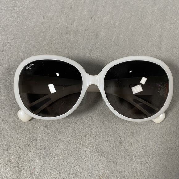 Maui Jim Nahiku White Pearl Polarized Lens Sunglass Japan Womens